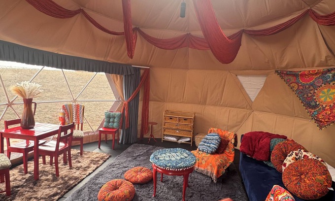 Medicine Hat House | The Sunrise Hippy Dome