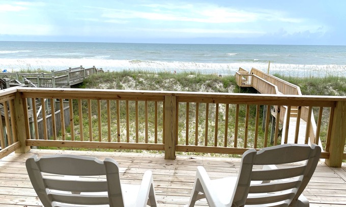 North Topsail Beach House | The Surf - Surf's Up! Oceanfront Getaway!