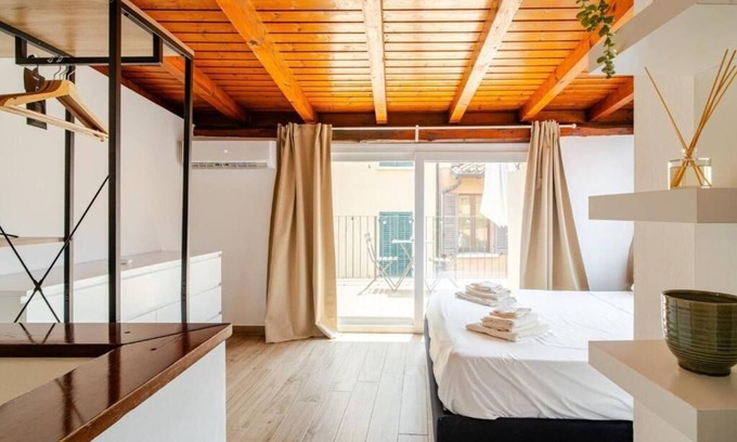 Brescia Antica Apartment | The Terrace above Brescia