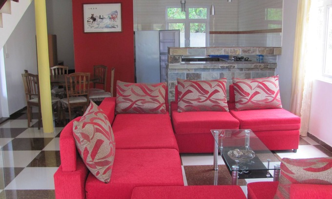 Grand Gaube House | The three bedroom apartment is spacious and affordable.