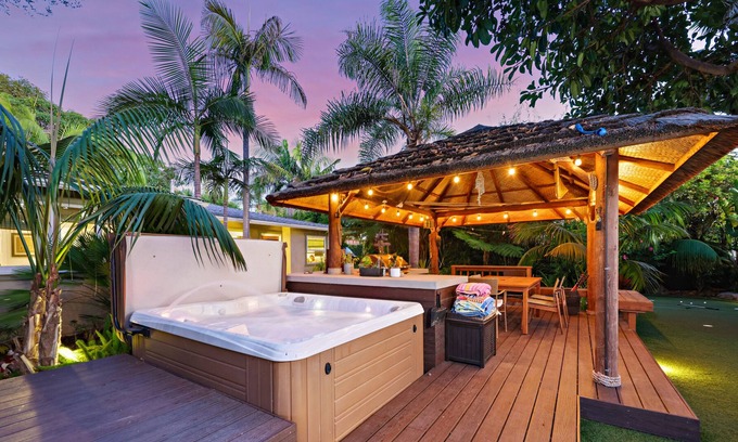 Leucadia House | The Tiki Hut & Hot Tub - New Listing