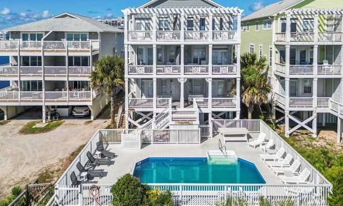 North Carolina Coast House | The Ultimate Beachfront Escape for Multi Generational Families