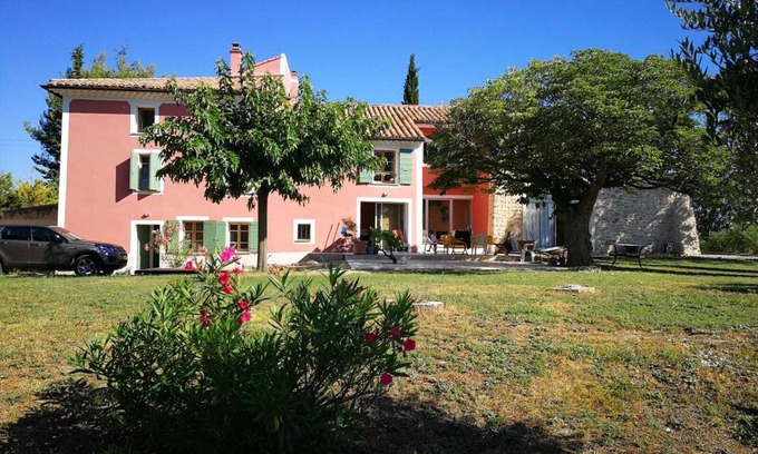 Mormoiron Apartment | The ventoux - LOFT, unobstructed view Mt. Ventoux, private terrace and parking