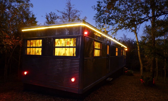 Sherman House | The Villa at Tin Can Acres, a Retro Trailer Retreat