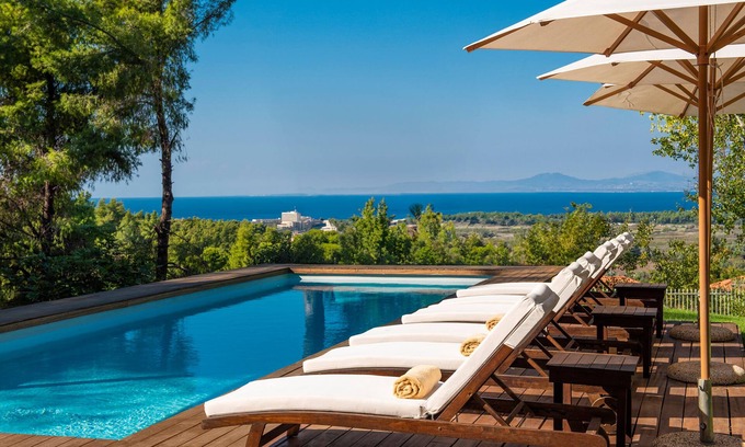 Sane Villa | The White Villa At Sani