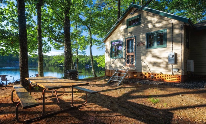 Lincolnville Cabin | The Wicked Cute Camp – on Norton Pond Near Camden & the Coast of Maine