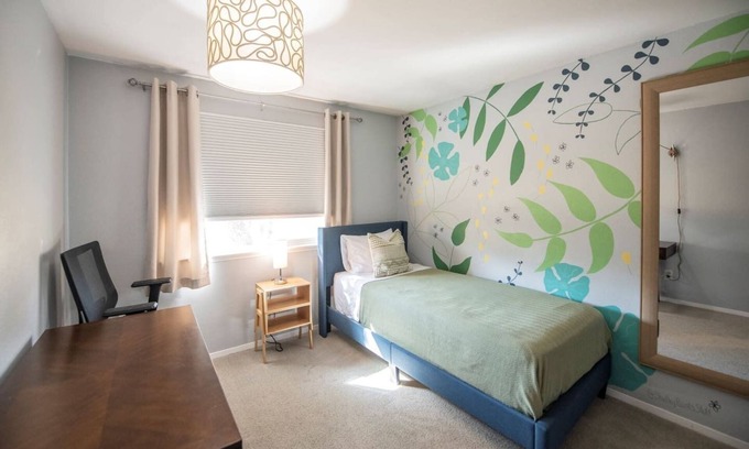 West Valley House | The Wildflower - colorful and comfortable!