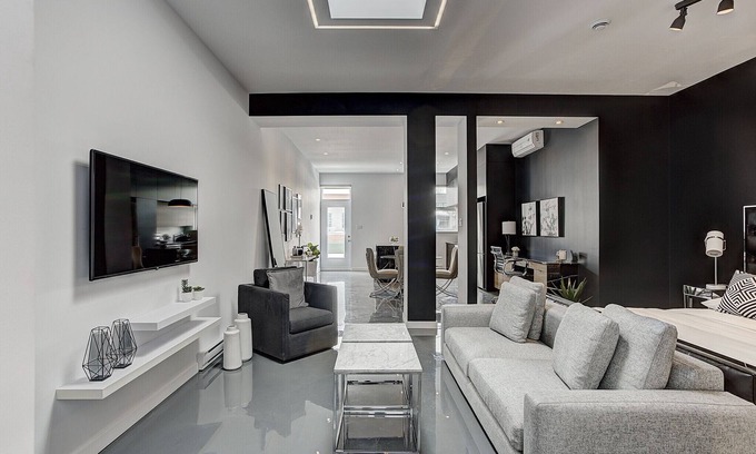 Pointe-Saint-Charles Apartment | THE YIN | One-Bedroom Loft w. Terrace