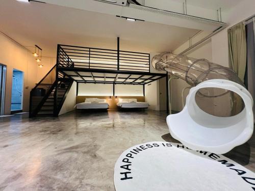 Tawau House | the Zwei Playhouse Retreat with Slide at the Frohaus