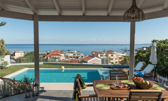 Kato Galatas Villa | thea thalassa - sea view