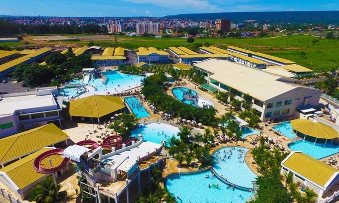 Jardim Paraiso Apartment | Thermas Lacqua Diroma Caldas Novas