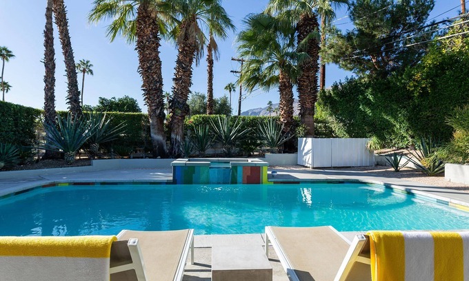 Racquet Club Estates House | This Artful Home. Pool, Hottub, Firepit, Mountain Views.