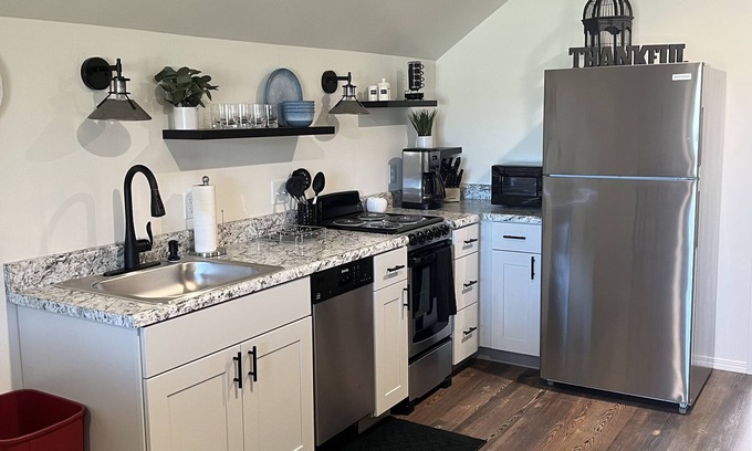 Sturgis House | This charming living quarters has amazing views!