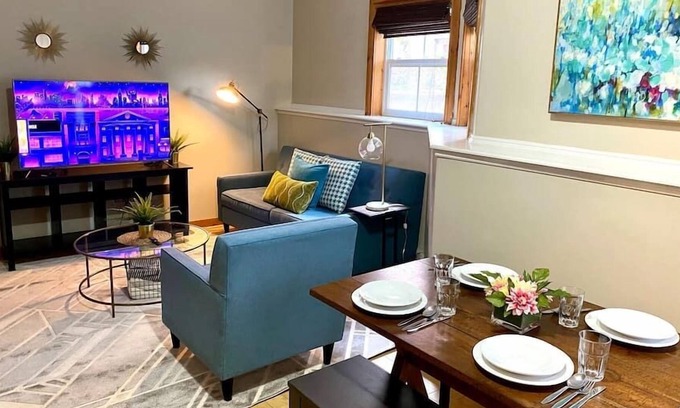 South End Apartment | This home is very unique and feels like a cottage with all of the trim being wooden pine