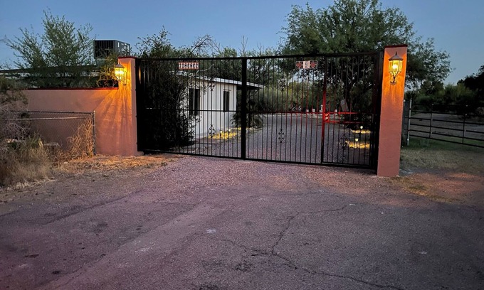 Tubac House | This is a gated home and spa in Tubac, AZ .