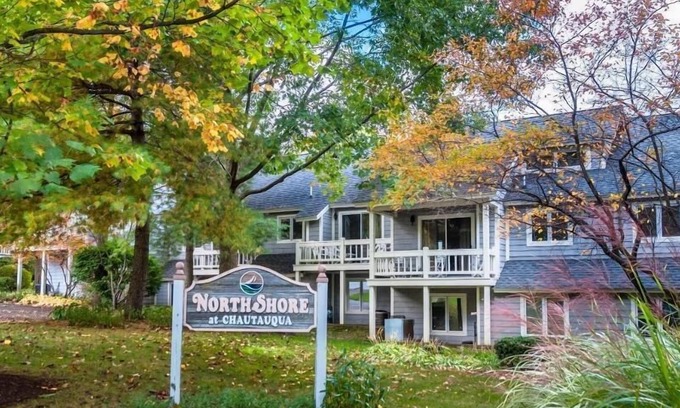 Chautauqua Condo | This is a timeshare condominium complex located on the northern end of Chautauqua Institution at 20 Elm Lane