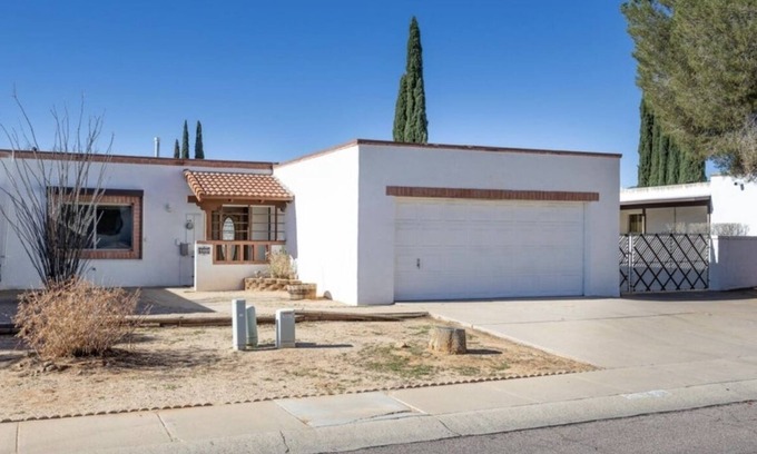 Sierra Vista House | This quaint safe home with shutters for privacy, safety and piece of mind.