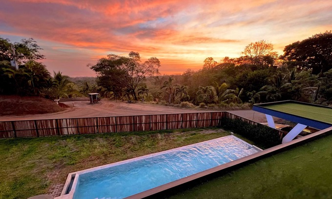 San Juanillo House | This stunning home offers a perfect blend of luxury and natural beauty.