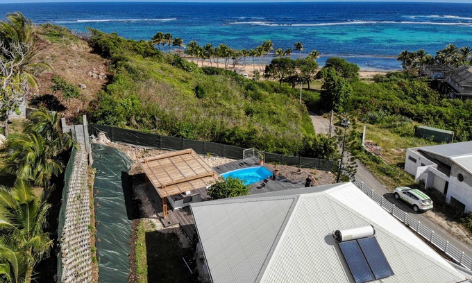 Morel Villa | THOMANA Villa, private pool, sea and beach view 100 m away!