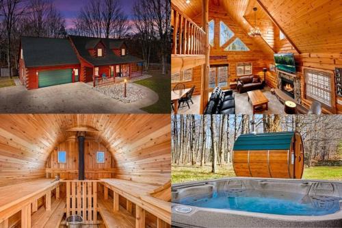Thompsonville House | Thompsonville Lodge 3 bedroom - Hot tub - Sauna - 24hr Crystal Shuttle