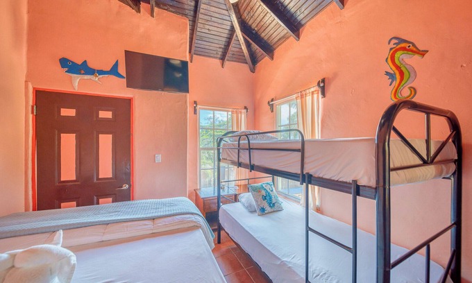 Antoneys Cay Cabin | Three bedroom villa.Two private balconies. One full bathroom and 1 1/2 bath.