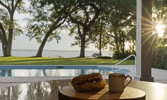 Southside House | Three Oaks Manor Pool Riverfront Weddings/Events