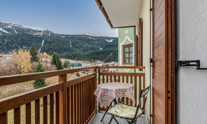 Andalo Apartment | Three-room apartment Genepì on 2nd floor with Paganella view; wi-fi; parking