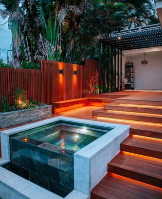 Saint-Denis Villa | Ti Kaz Bellevue - villa avec vue mer - jacuzzi - Saint-Denis