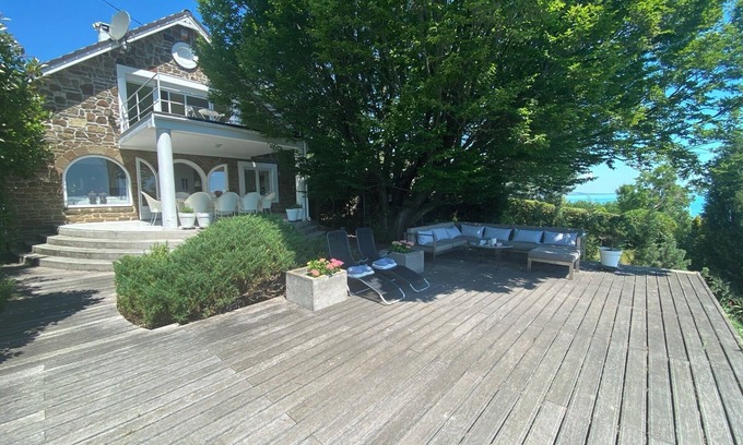 Tihany Villa | Tihany Hillside Family Home with Panoramic Views - Walking Distance to the Lake