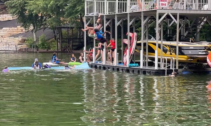 Winchester House | Tim's Ford Lake Home, Double Decker Dock,Hot Tub