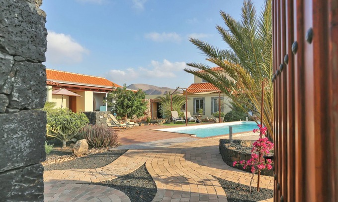 Tindaya House | Tindaya Villa Mitten in der Natur