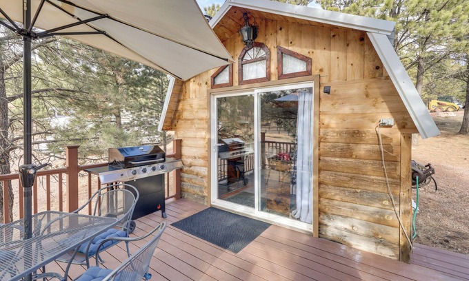Hermosa Cabin | Tiny Cabin w/Outdoor Dining Area - Near Keystone!