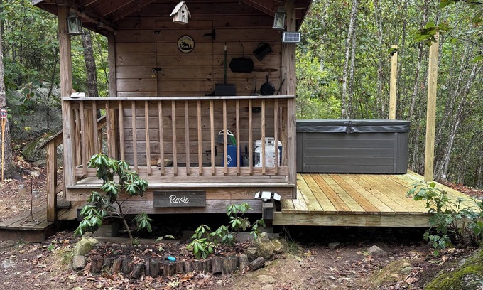 Whitefield Cabin | Tiny Cabin with Private Hot Tub on 100 Acres Kayaks, Canoes & Paddleboards