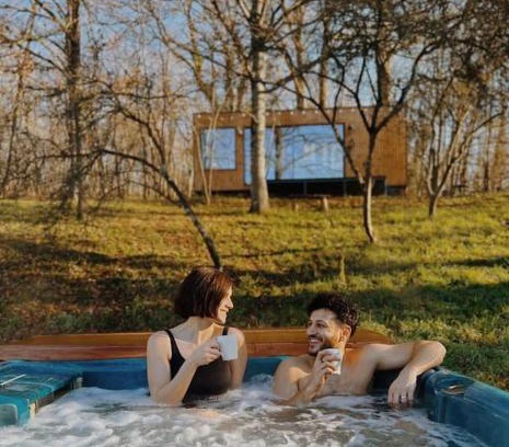 Marcon Ski Chalet | Tiny house avec vue et jacuzzi