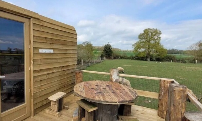 Pontgouin Apartment | Tiny House Dans une Ferme Refuge