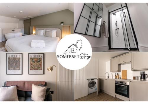 Somerton House | Tiny House, Stunning 1 Bed, Super King, Freestanding Bath, Parking