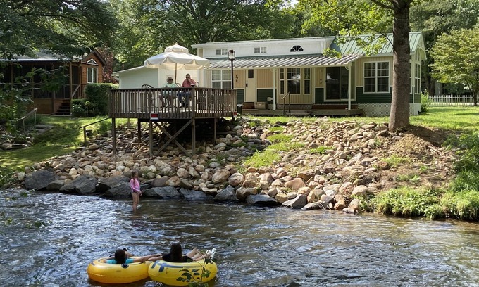 Bryson City Cabin | Tiny Toot - “On Deep Creek” Bryson City, NC