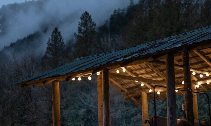 Index Cabin | Tire Swing · O'Neill Cabin - a rustic reclaimed retreat