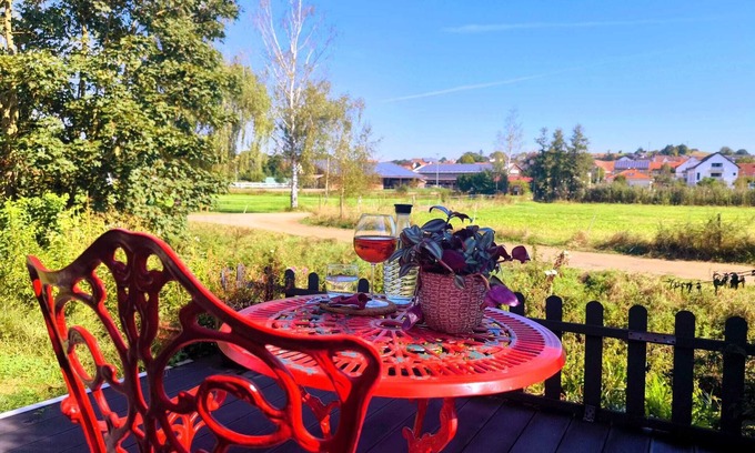 Katzweiler Apartment | TLA/vacation apartment "Goldgrube" directly on the river