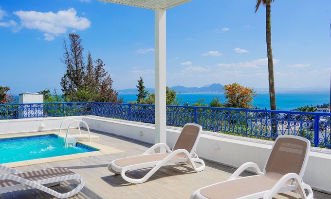 Sidi Bou Said Villa | Dar Sophia: La plus belle vue de Sidi Bou Said
