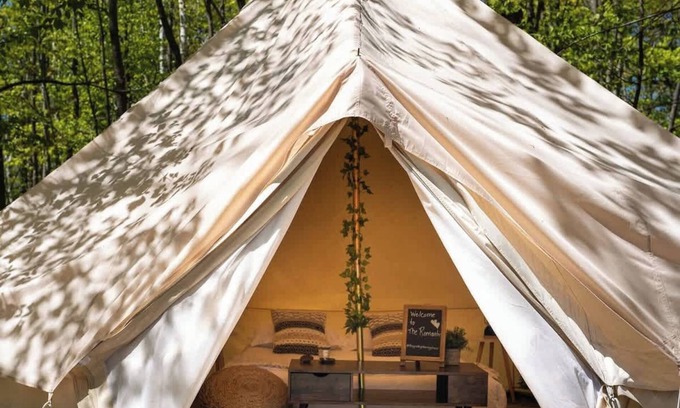 Miller Lake House | Tobermory Glamping Romantic Tent w/Firepit