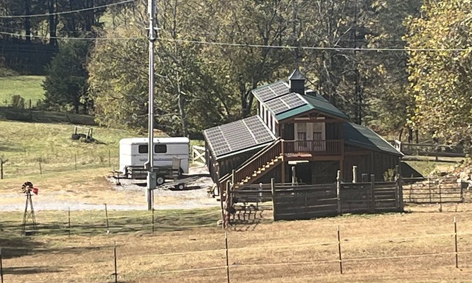 Washburn House | Top of the barn!
