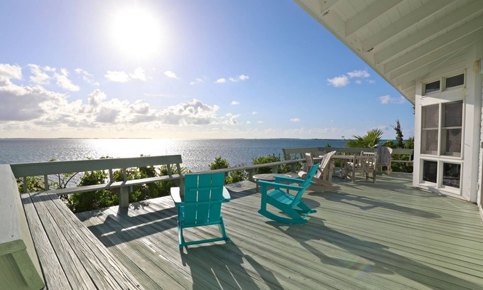 Hope Town Villa | Topside - Kick back and relax in your tropical hideaway by the sea!