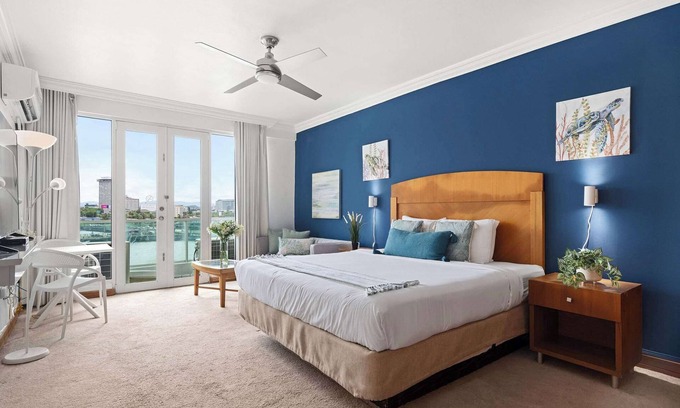 Puerta de Tierra Apartment | Tortoise Studio | Located at the Condado Lagoon Villas building in Condado