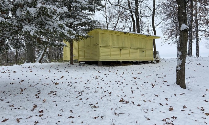 Renault Cabin | TOTAL ECLIPSE APRIL 8, Cabin on 40 Acres, Two RV Power Spots, Lake!
