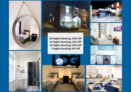 Stafford House | Town Centre House with parking, Wi-Fi
