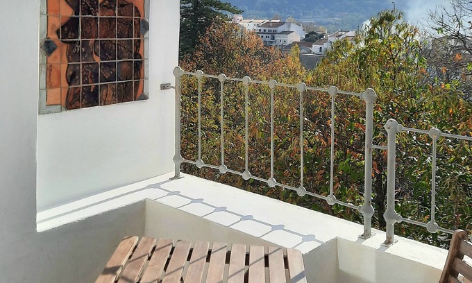 Monchique Apartment | Traditional 1st floor townhouse apartment with sunny South facing terrace