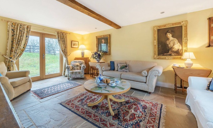 Worlington House | Traditional barn with glorious countryside views