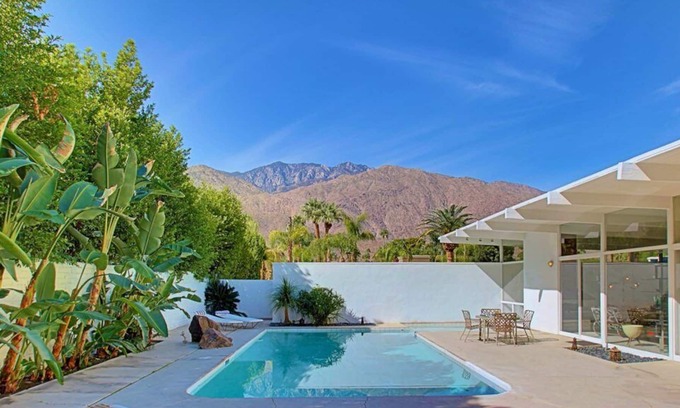 Deep Well Ranch House | Traditional Donald Wexler mid-century modern gem w/ private pool!