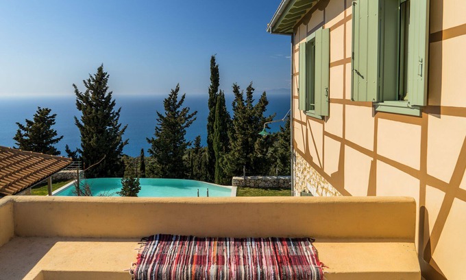 Tsoukaladhes Villa | Traditional Ecovilla, Private Pool, Stunning Sea Views, 5 Min From Best Beaches